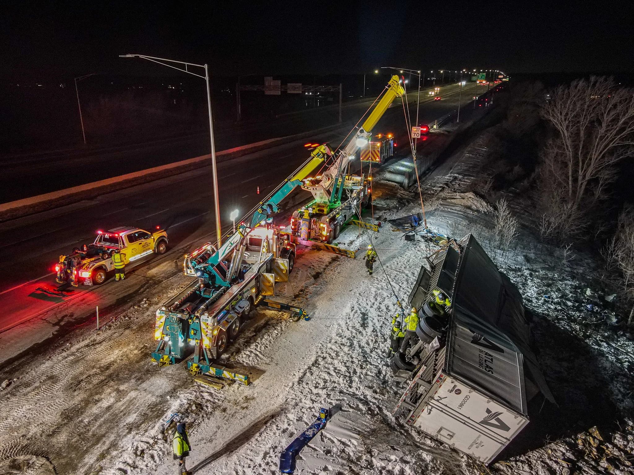 Professional traffic incident management by Jerry's Towing